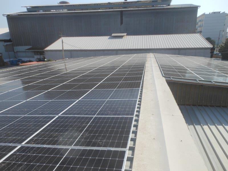 Impianto fotovoltaico DTF Italia: copertura industriale