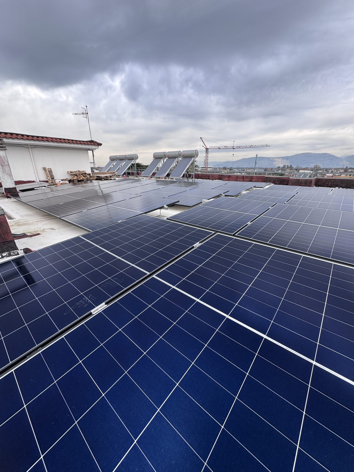Impianto fotovoltaico installato da DTF Italia